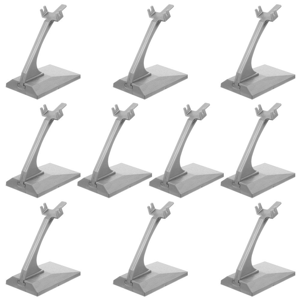 Model Airplane Plastic - 10 Pezzi Supporto Espositivo per Aeromodelli
