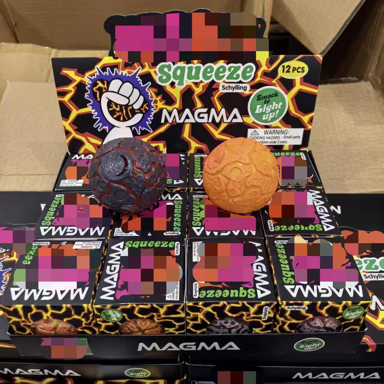 Fidget Cube Original - Nuovo Prodotto NeeDoh Glitter Magma Ball