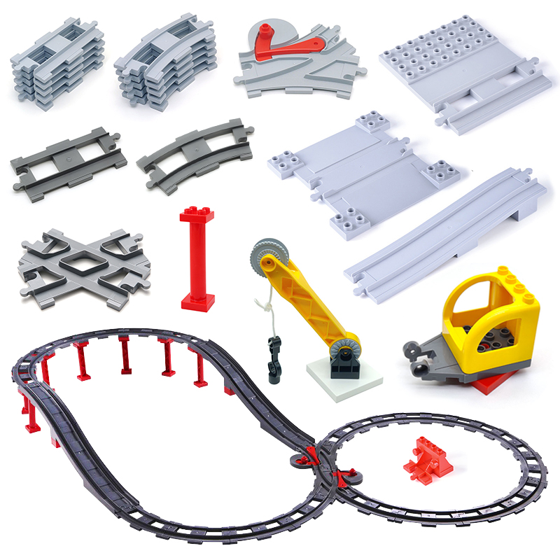 Lego Set City - Set di binari del treno Grandi