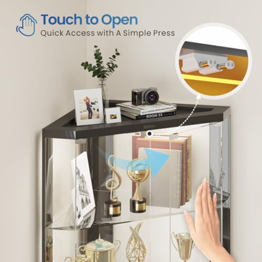 Vetrina Angolare con Luci RGB  - Display Case Acrylic recensione e prezzo