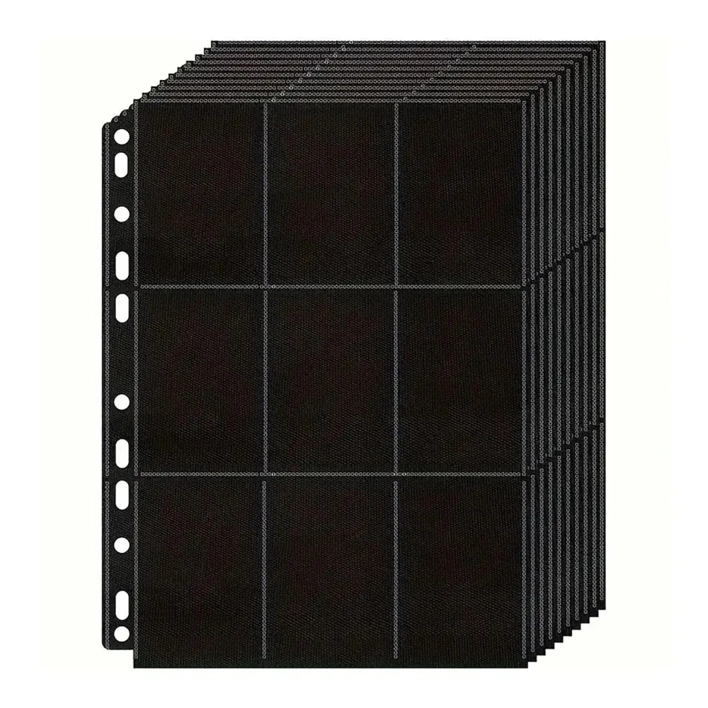 Confezione da 10 Pagine Nere p - Trading Card Binder recensione e prezzo